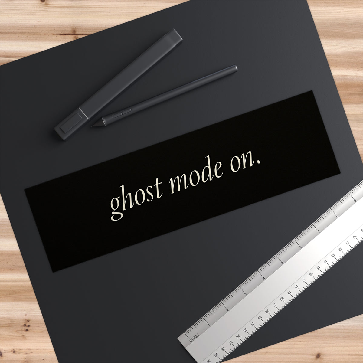 Ghost Mode On Bumper Stickers