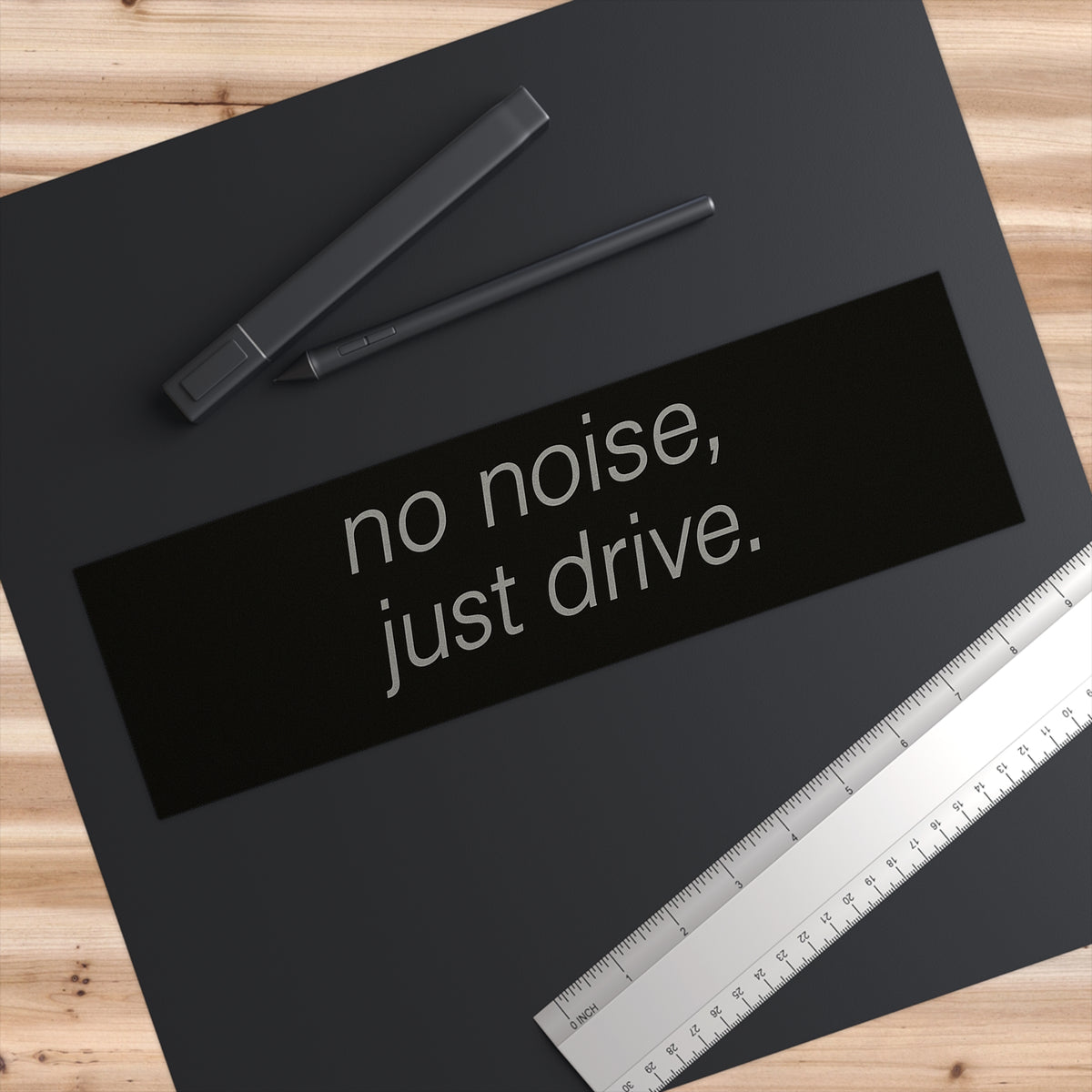 Minimalist Car Bumper Stickers