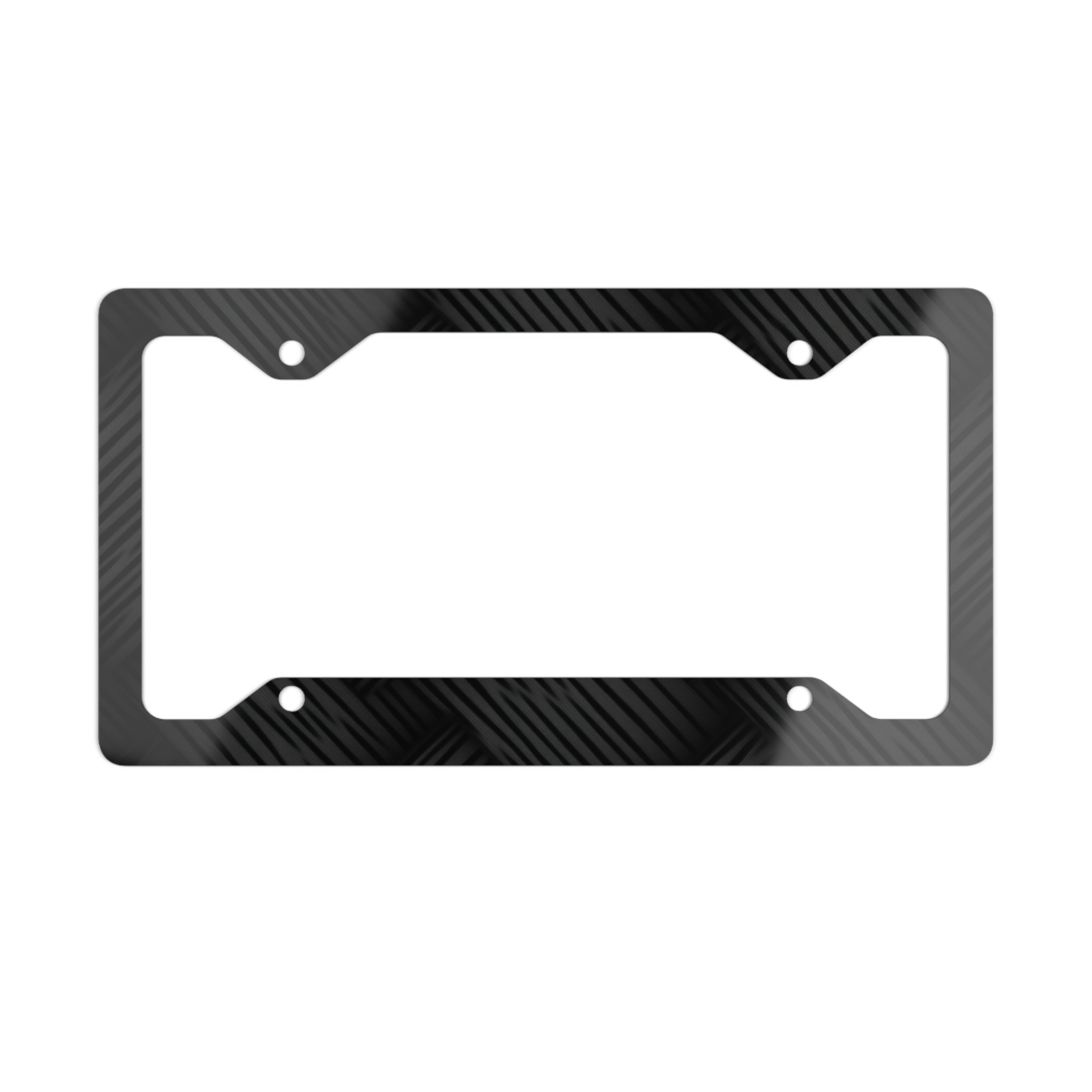 Sleek Metal License Plate Frame