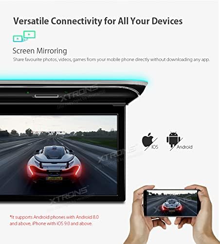 XTRONS 15.6" 8K IPS Roof Monitor