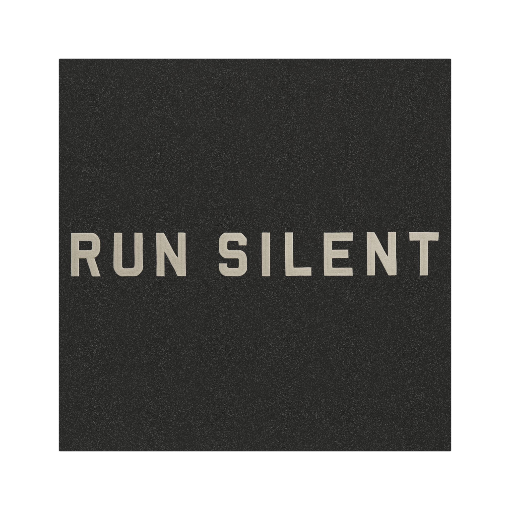 Run Silent Car Magnet