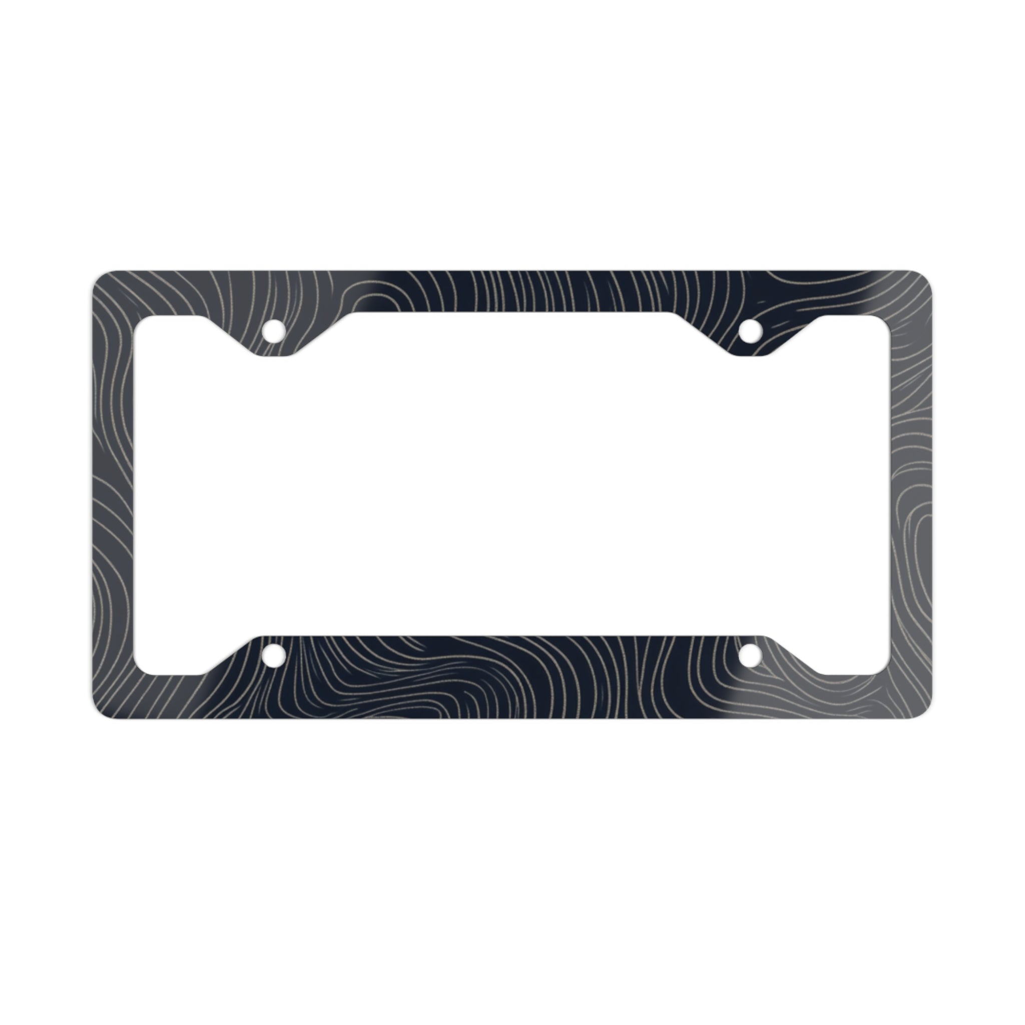 Stylish Metal License Plate Frame