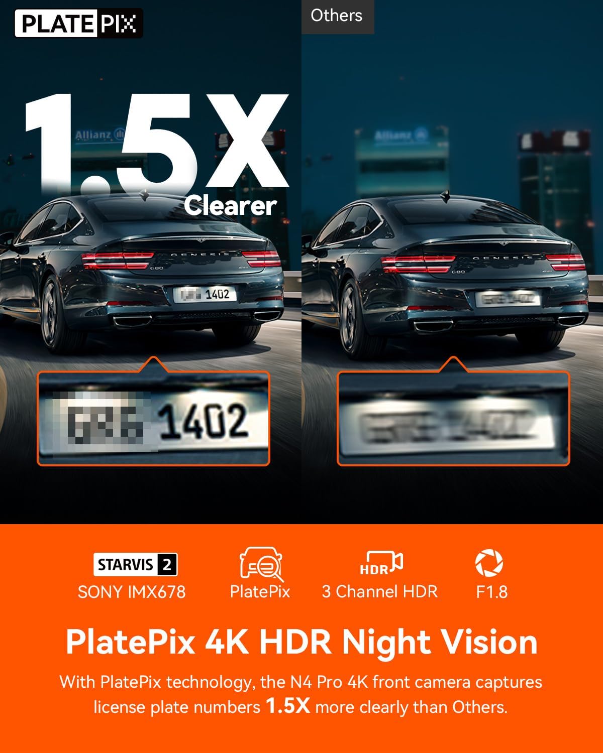 N4 Pro 4K 3CH IMX678 STARVIS2 512GB