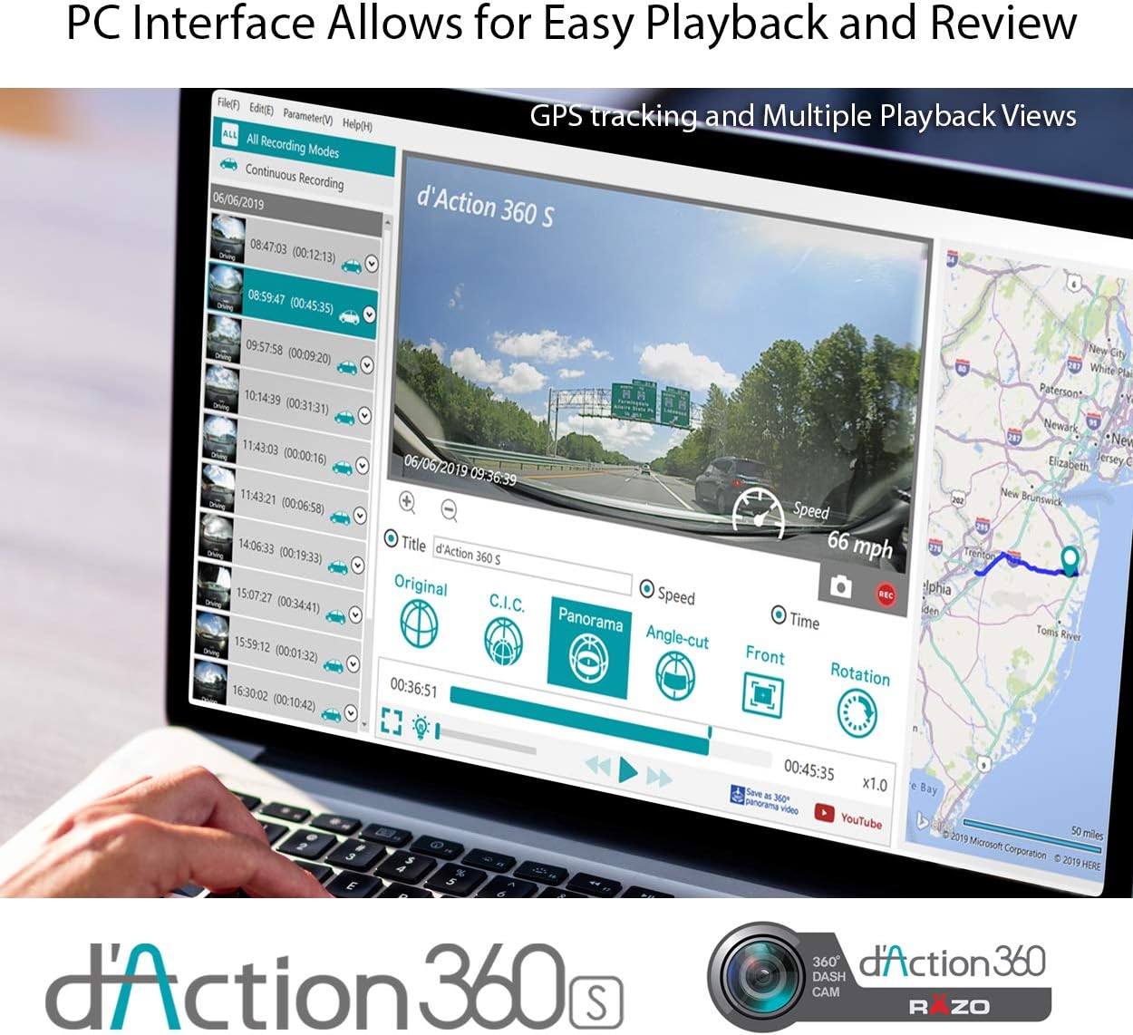 DC5000A 360° 7.3MP WiFi GPS