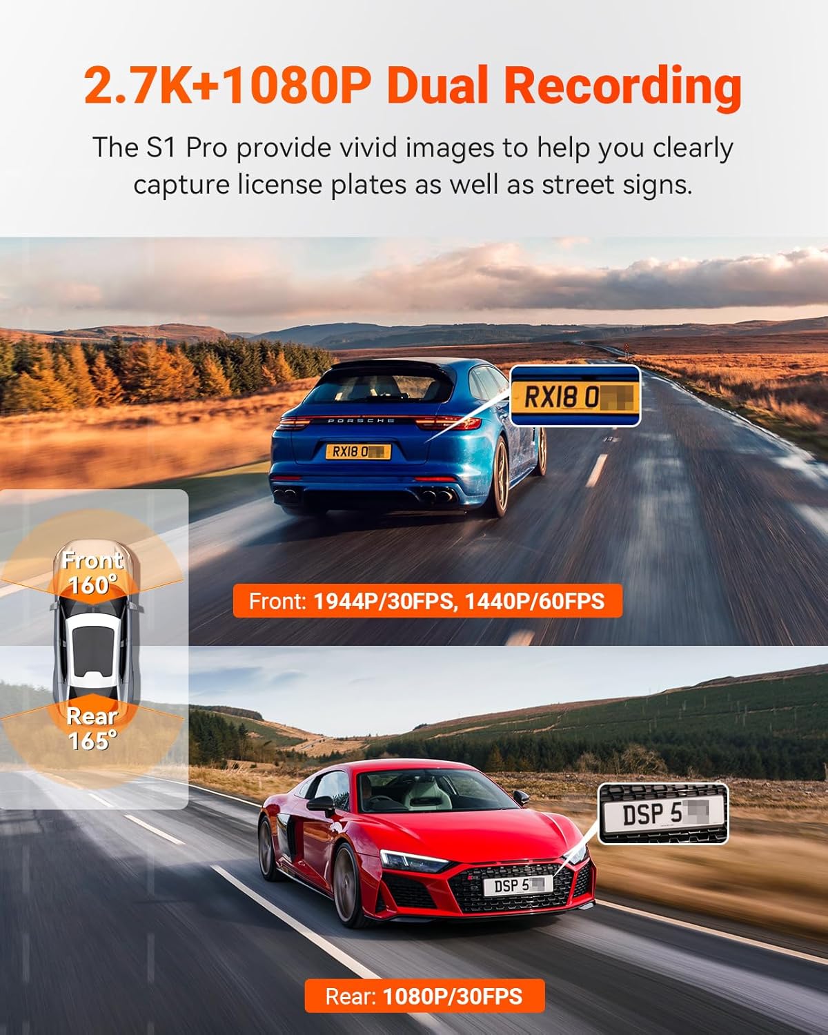 S1 Pro Dual 1440P 2.7K STARVIS2 512GB