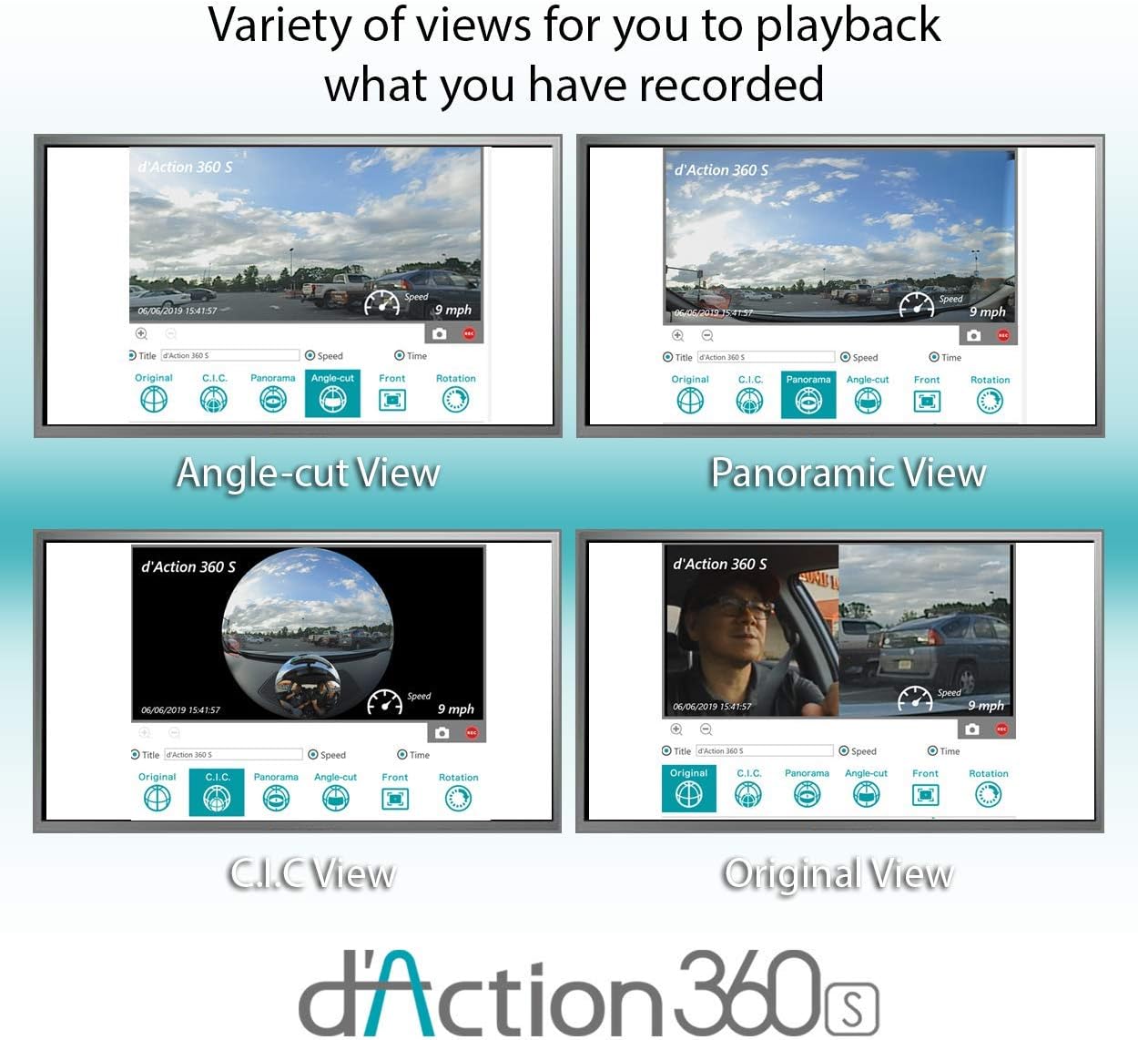 DC5000A 360° 7.3MP WiFi GPS