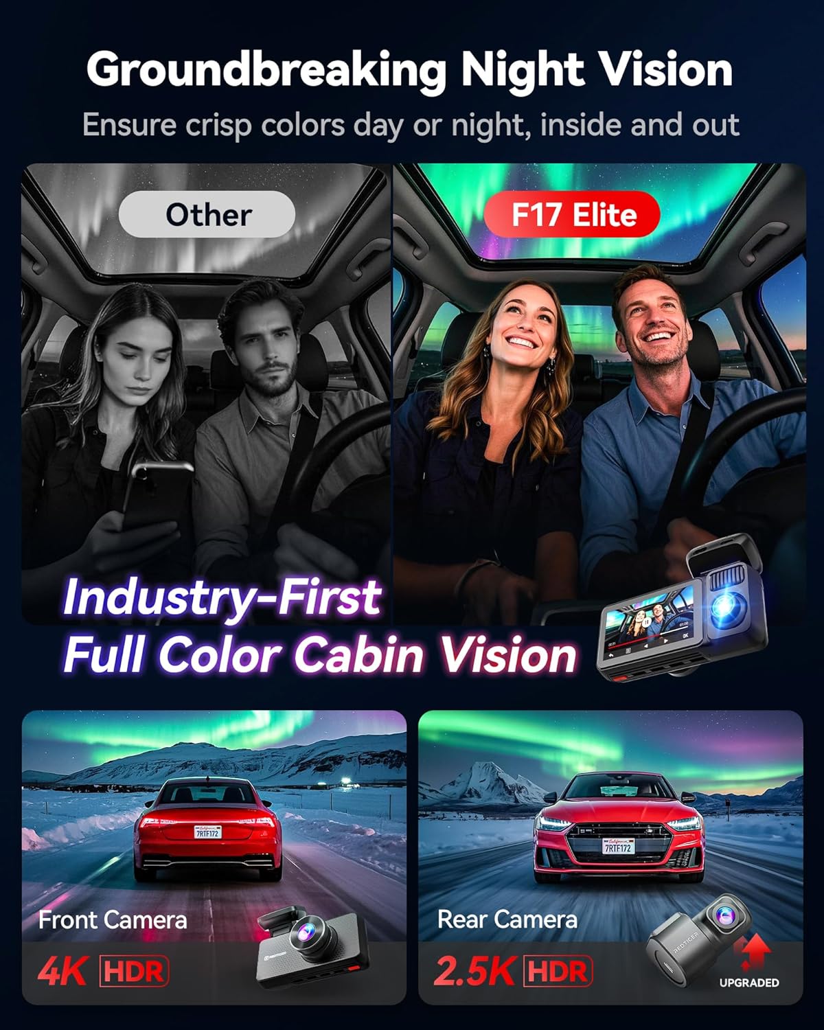 F17 Elite 4K 3CH IMX678 IMX675 128GB