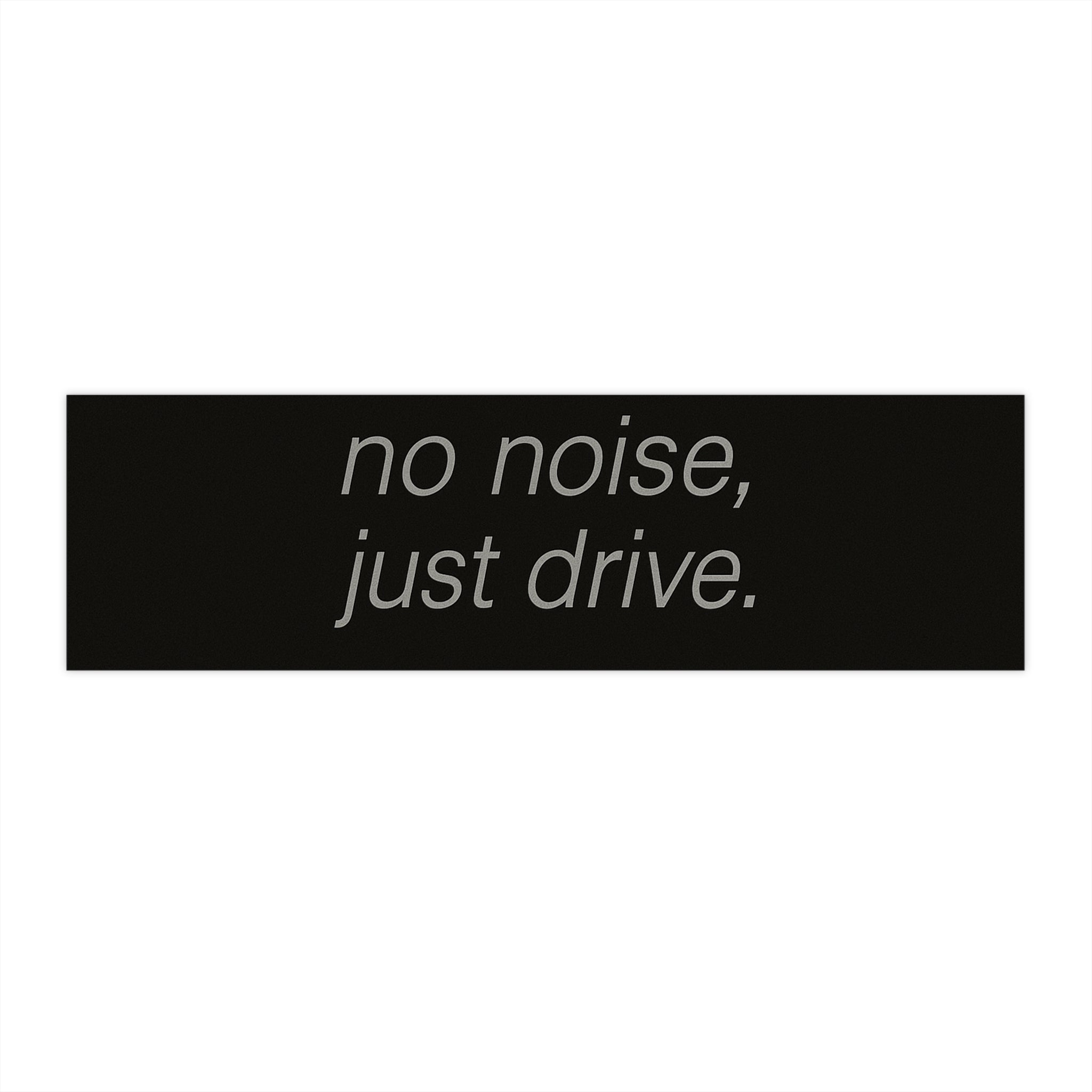 Minimalist Car Bumper Stickers