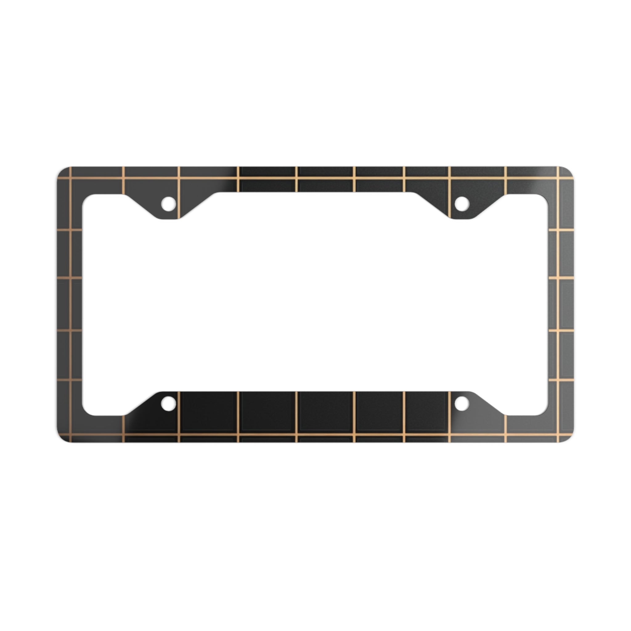 Stylish Metal License Plate Frame